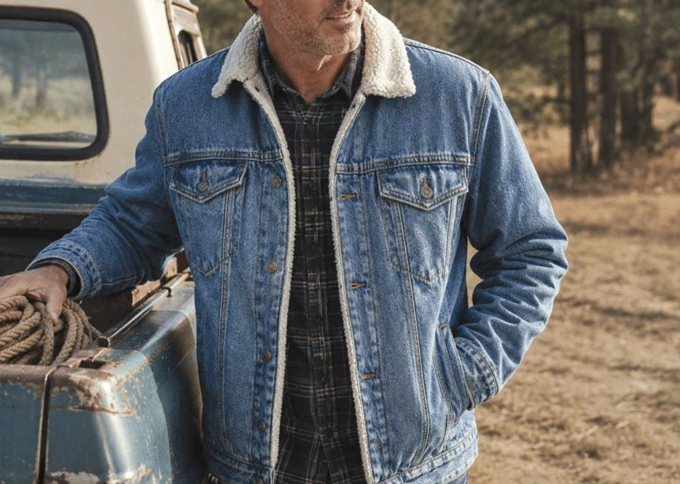 Sherpa Denim Jacket